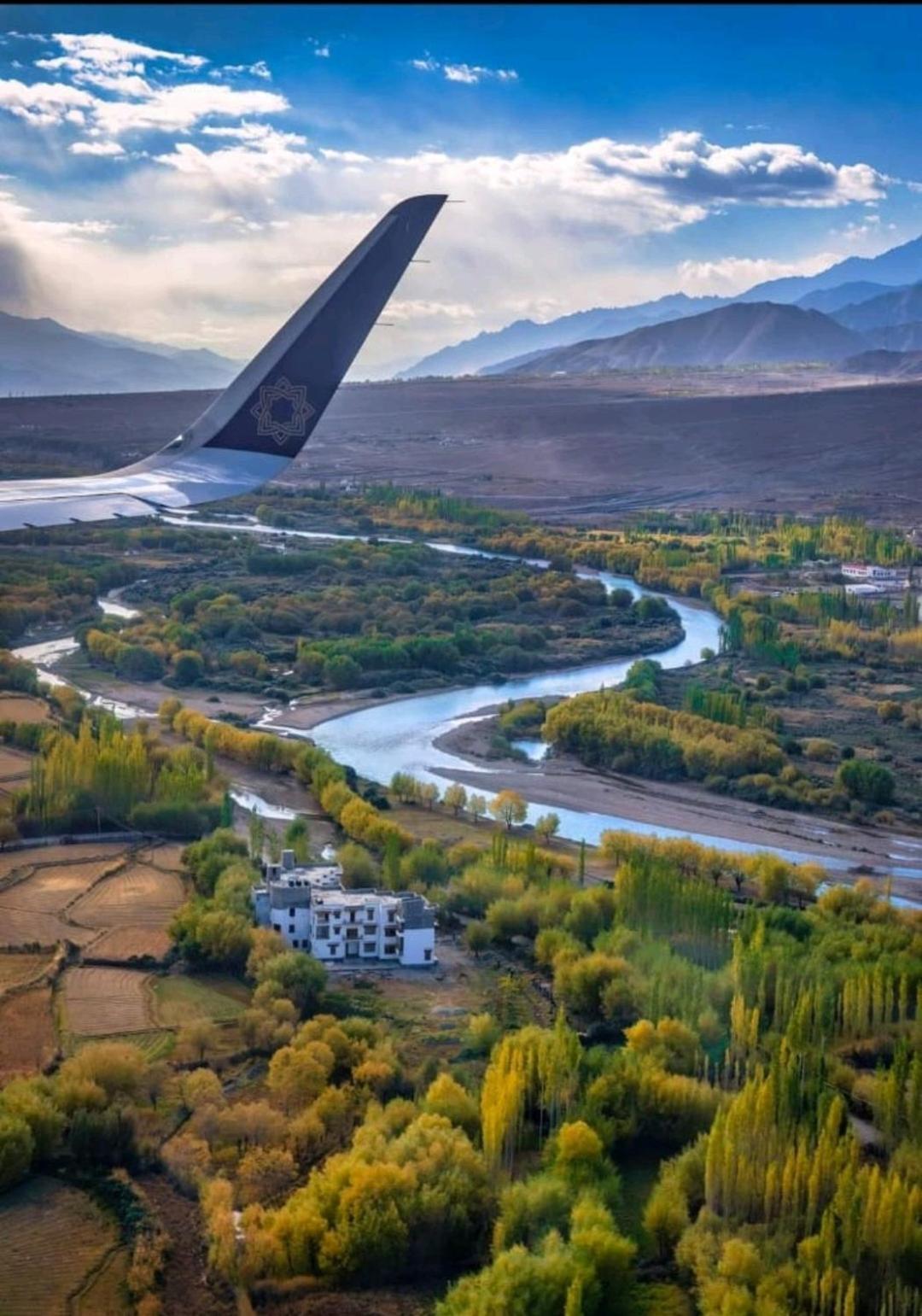 Hotel Ladakh Indus River Front Leh Exterior foto